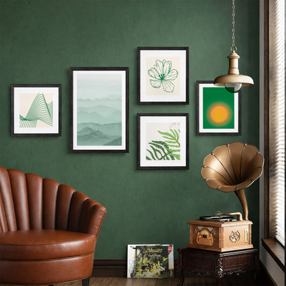 Mountain Mist Wall Art Set of 5