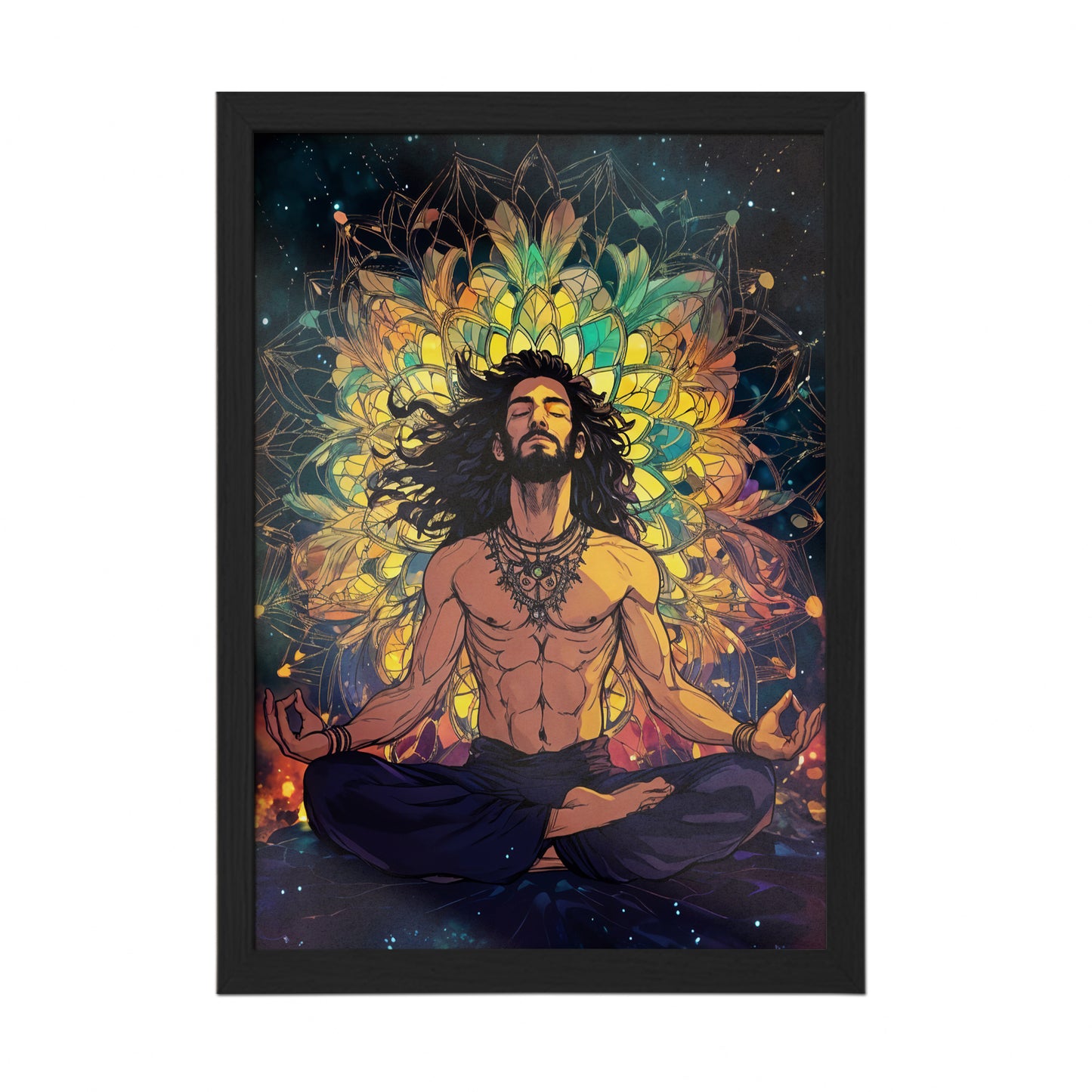 Cosmic Meditation Wall Frame