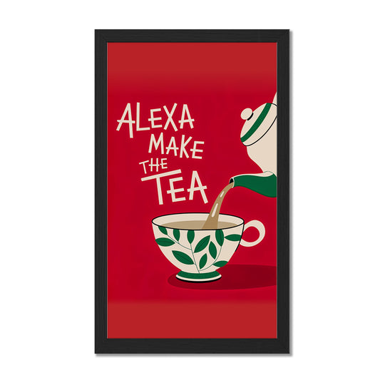 Alexa Make the Tea Wall Frame