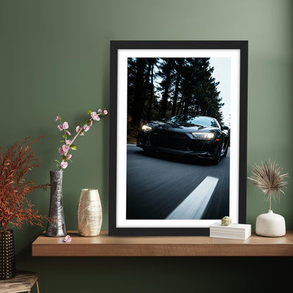 Audi R8 Road Rush Wall Frame