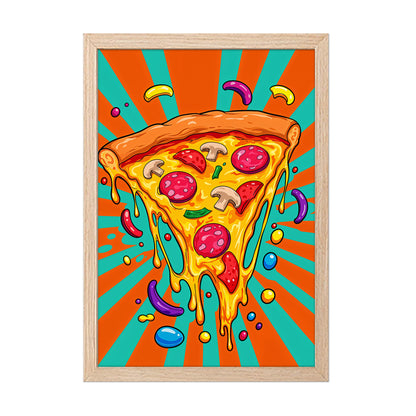 Melty Slice Wall Frame