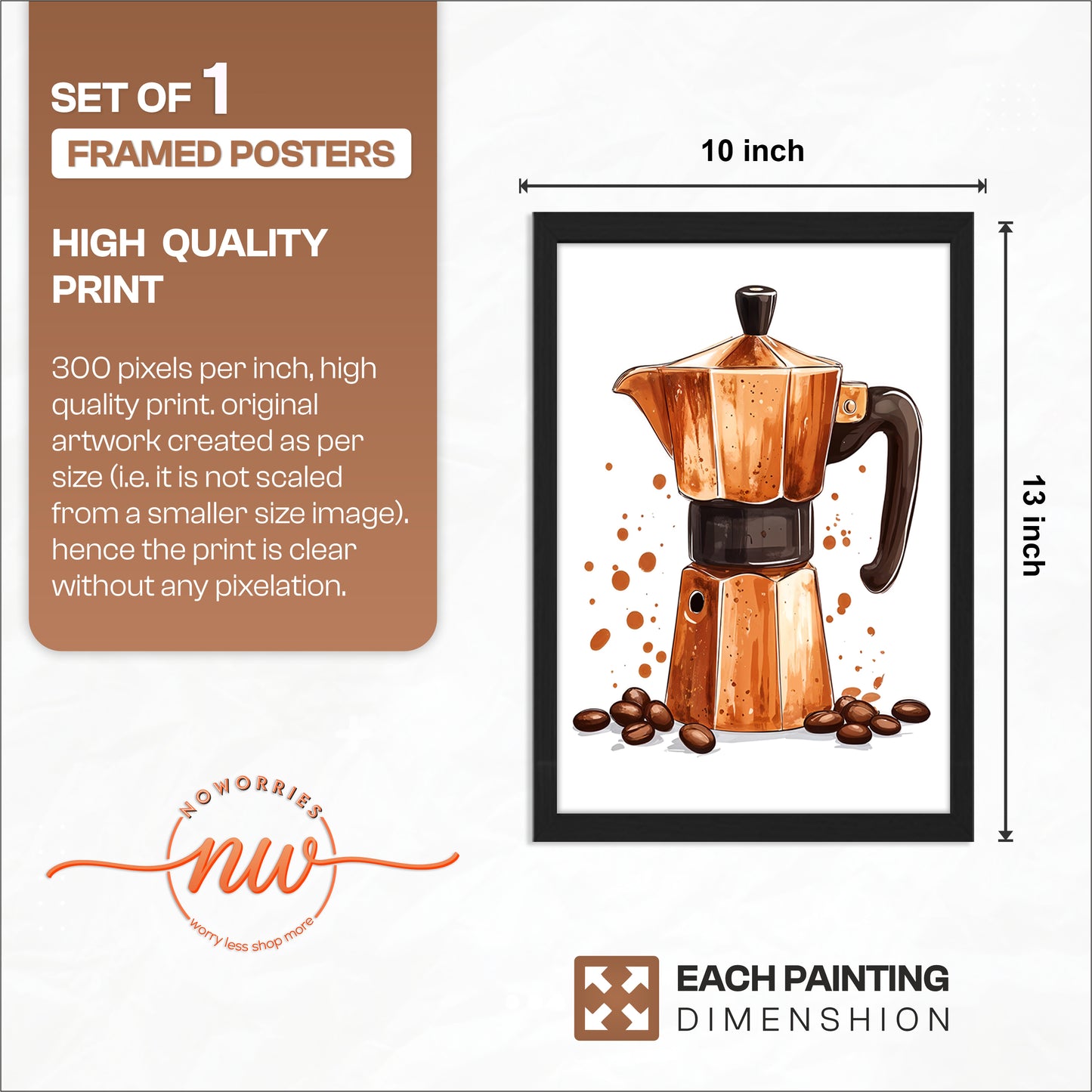 Coffee Craft Wall Frame