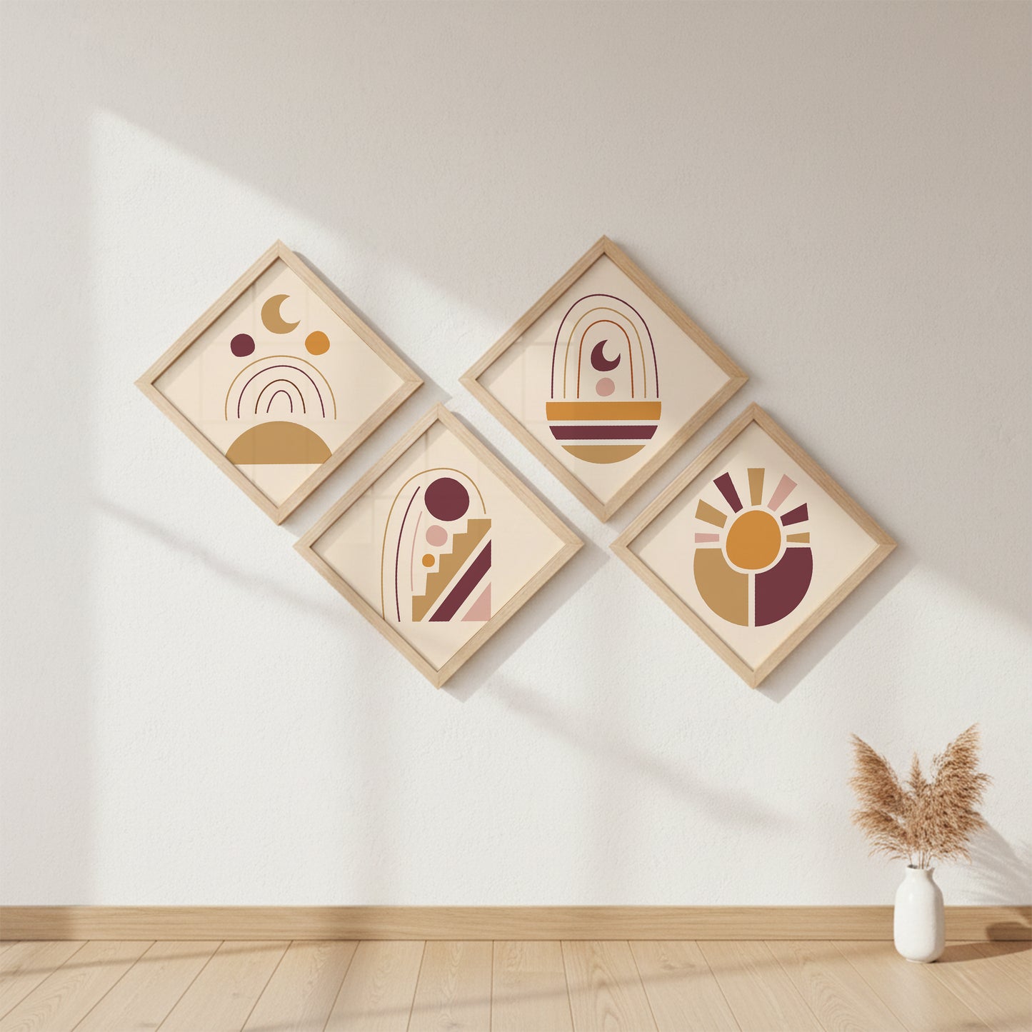 Boho Art Wall Frames