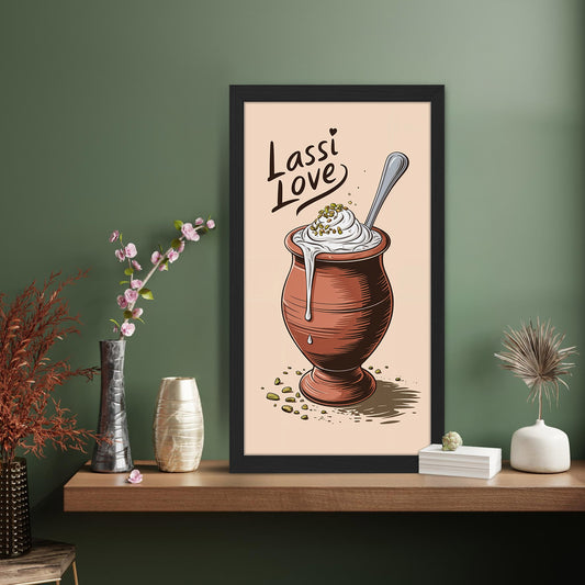 Lassi Illustration Wall Art
