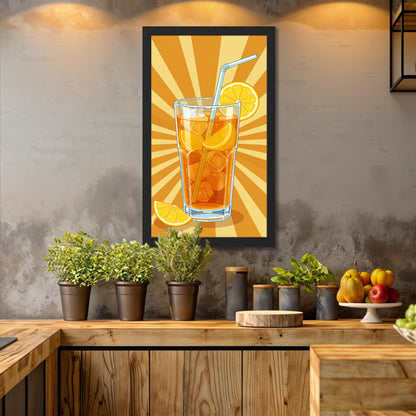 Citrus Cooler Wall Frame