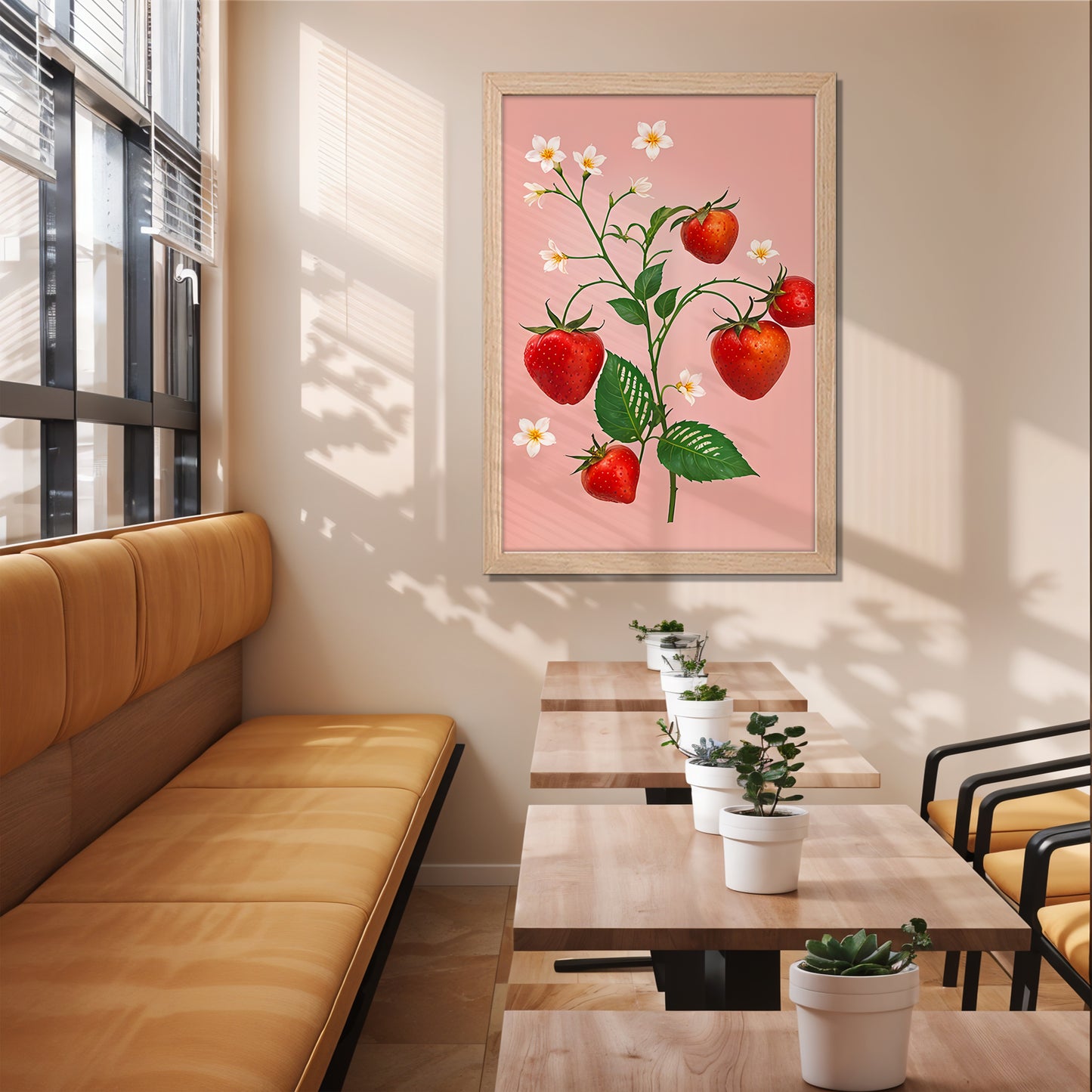 Berry Bloom Wall Frame