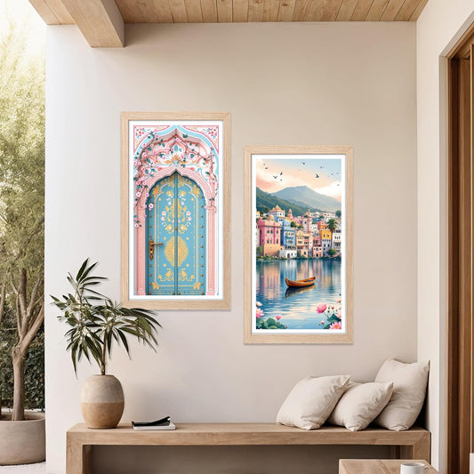 Indian Cityscapes Wall Frames