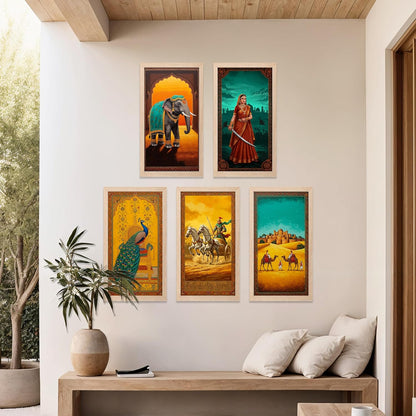 Colors of Heritage Wall Frames