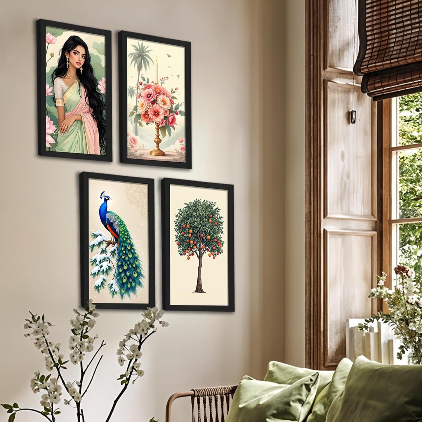 A Symphony of India Wall Frames