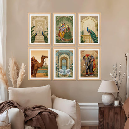 Rajasthan Heritage Gallery Wall Frames