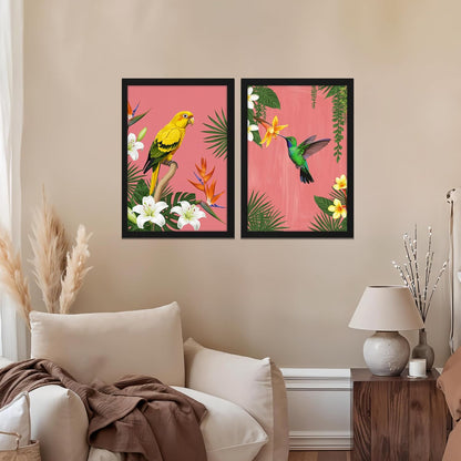 Tropical Harmony Wall Frame Set