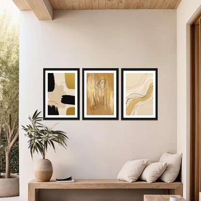 Golden Minimal Muse Set