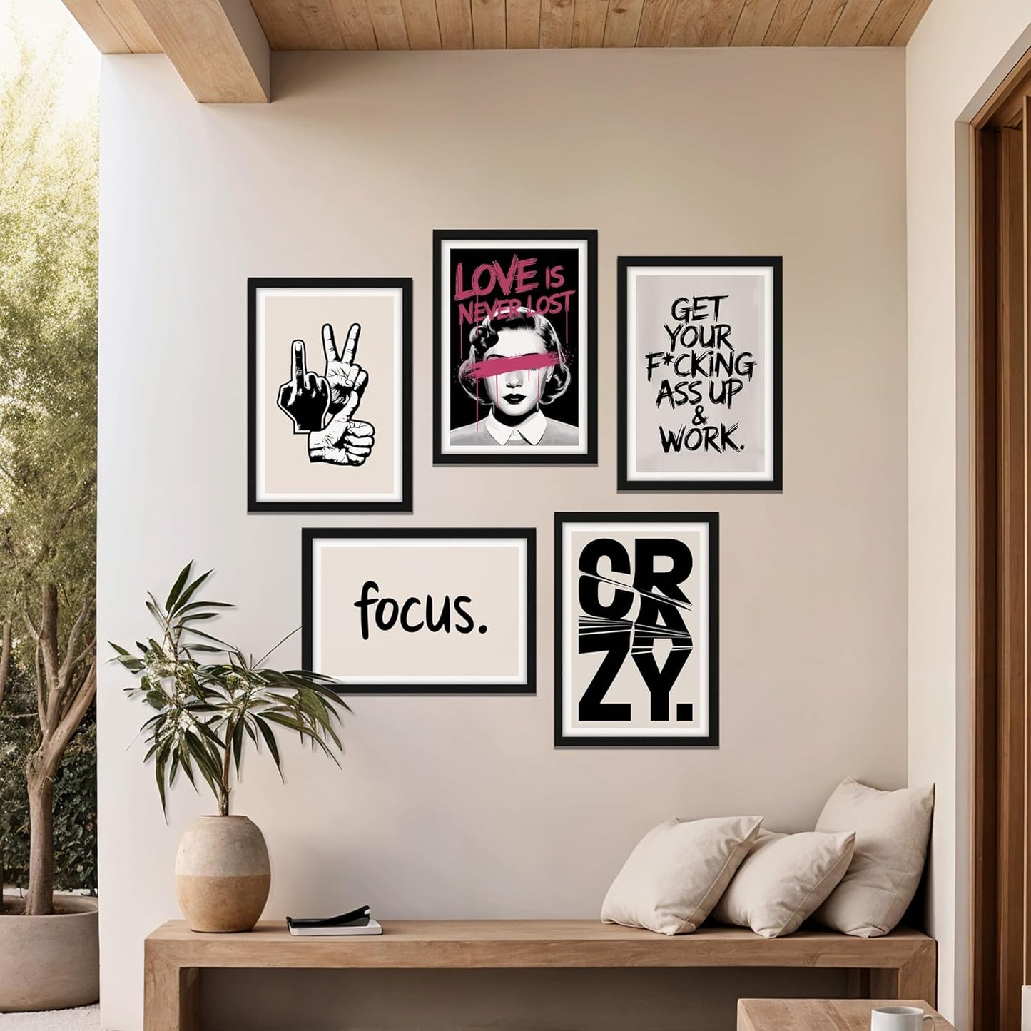 Bold Attitude Wall Art Set