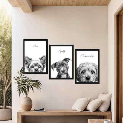 Puppy Love Wall Art Set