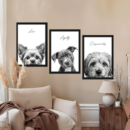 Puppy Love Wall Art Set