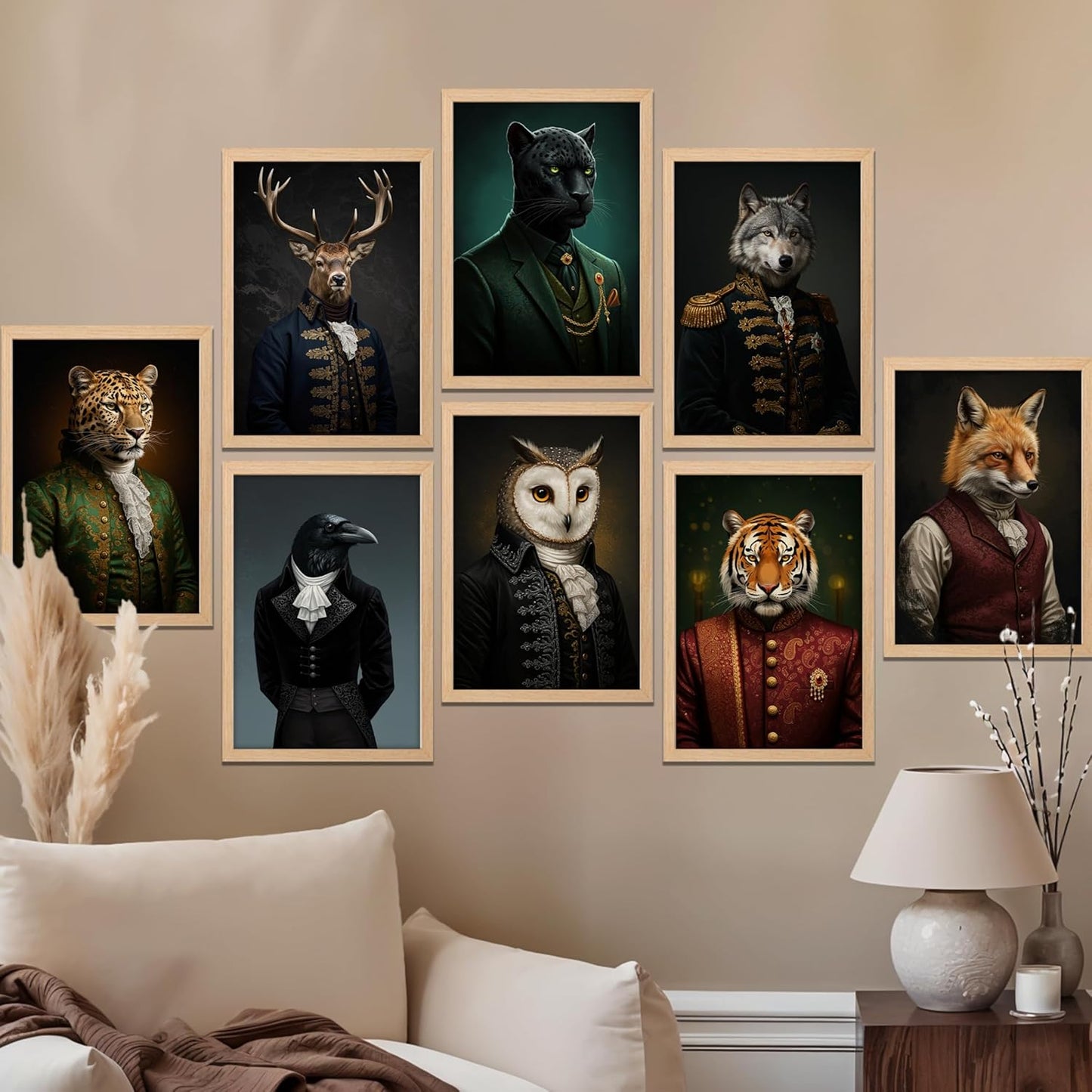 Regal Animals Wall Art Set