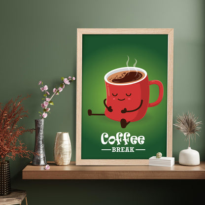 Calm Coffee Wall Frame