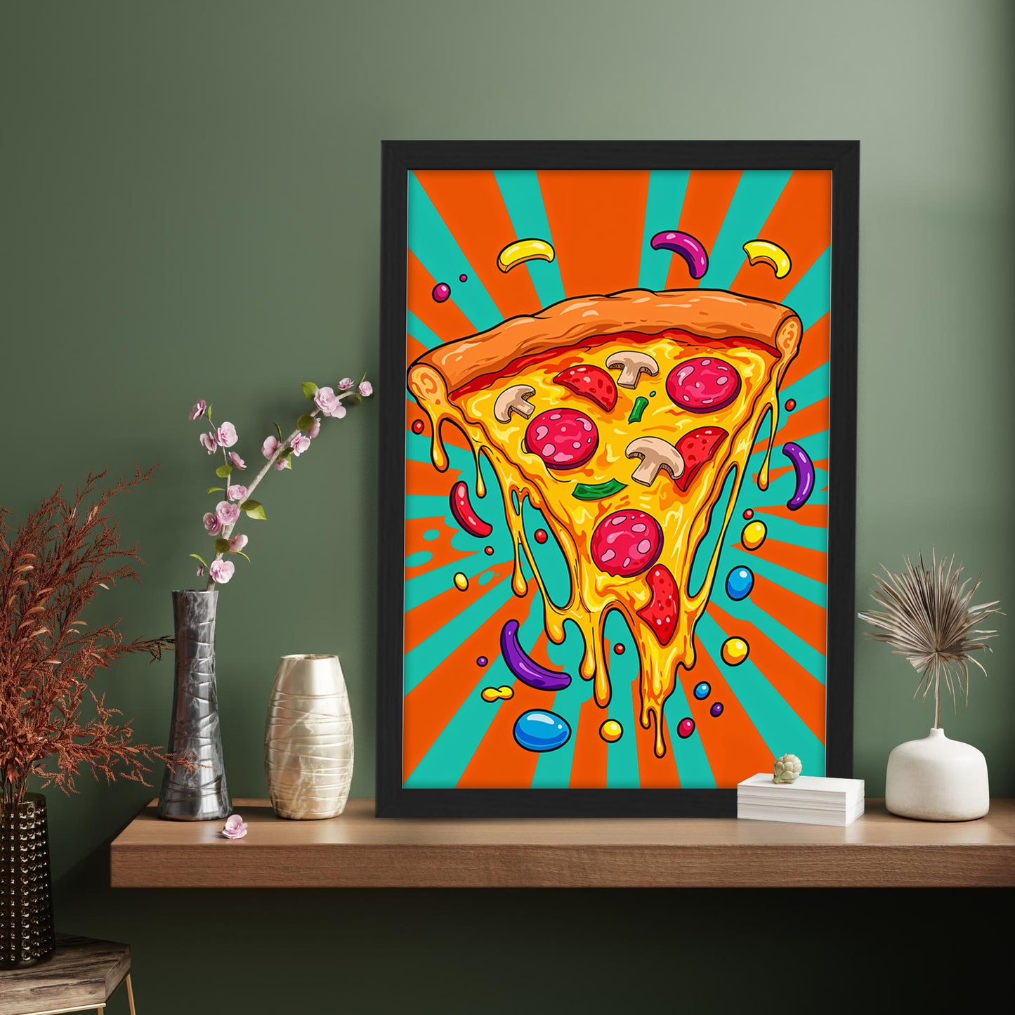 Melty Slice Wall Frame