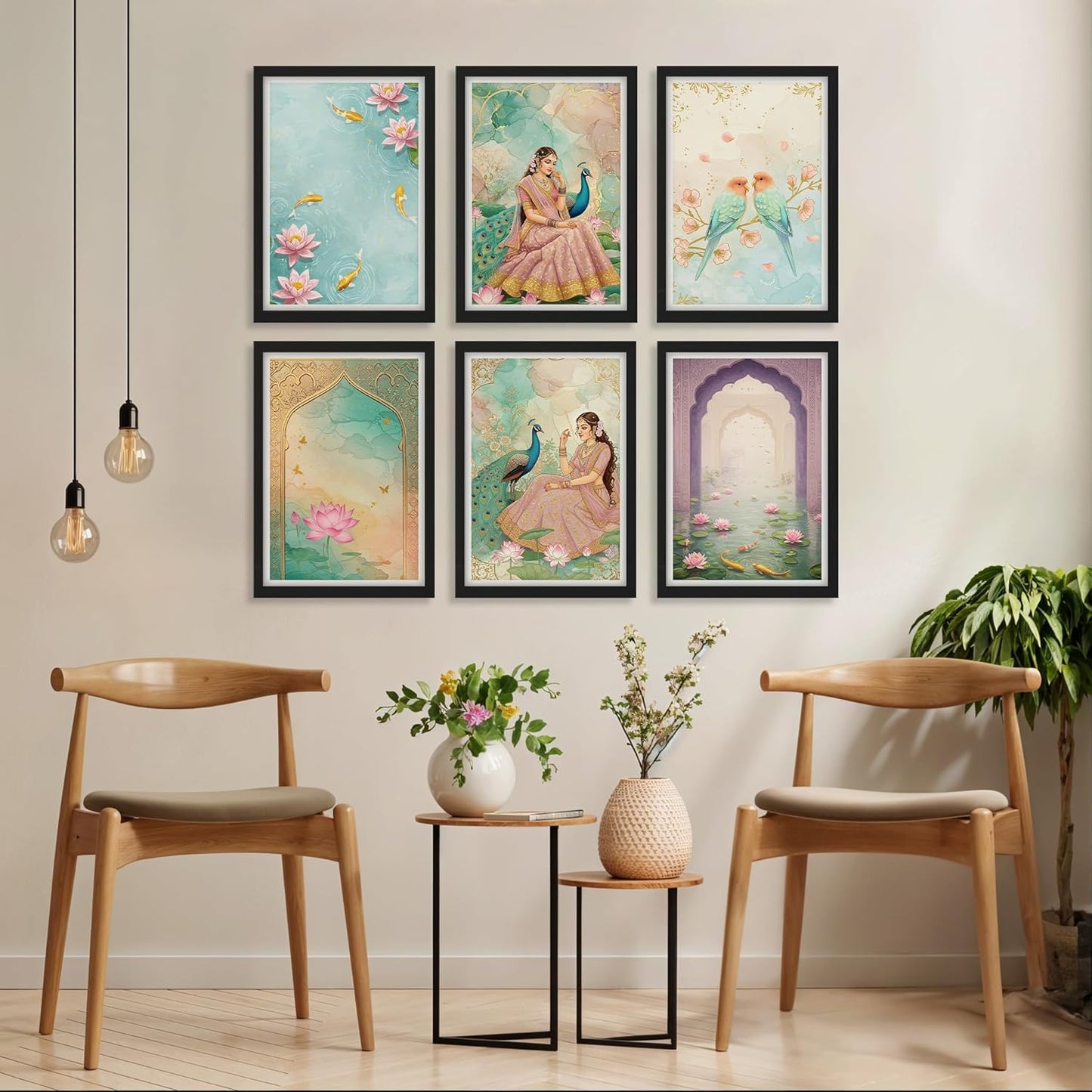 Lotus Serenity Set Wall Frame