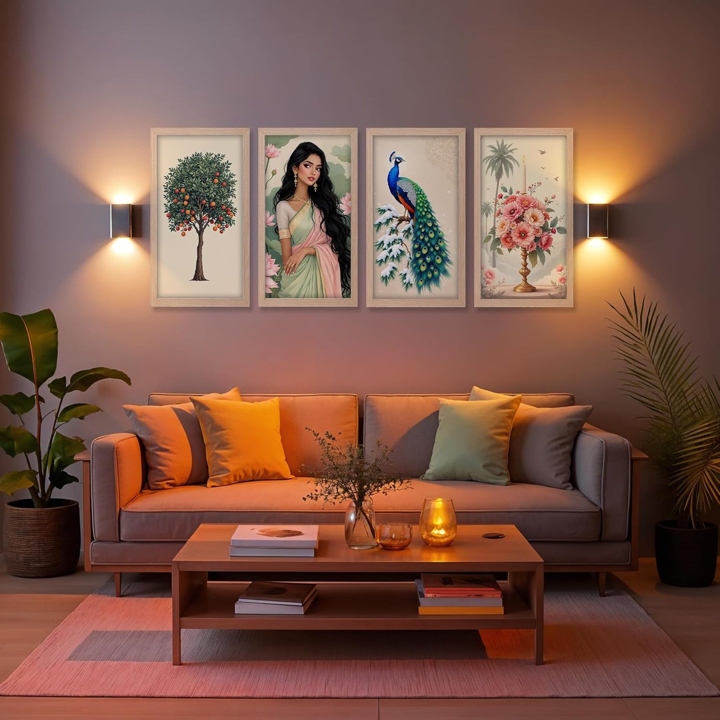 A Symphony of India Wall Frames