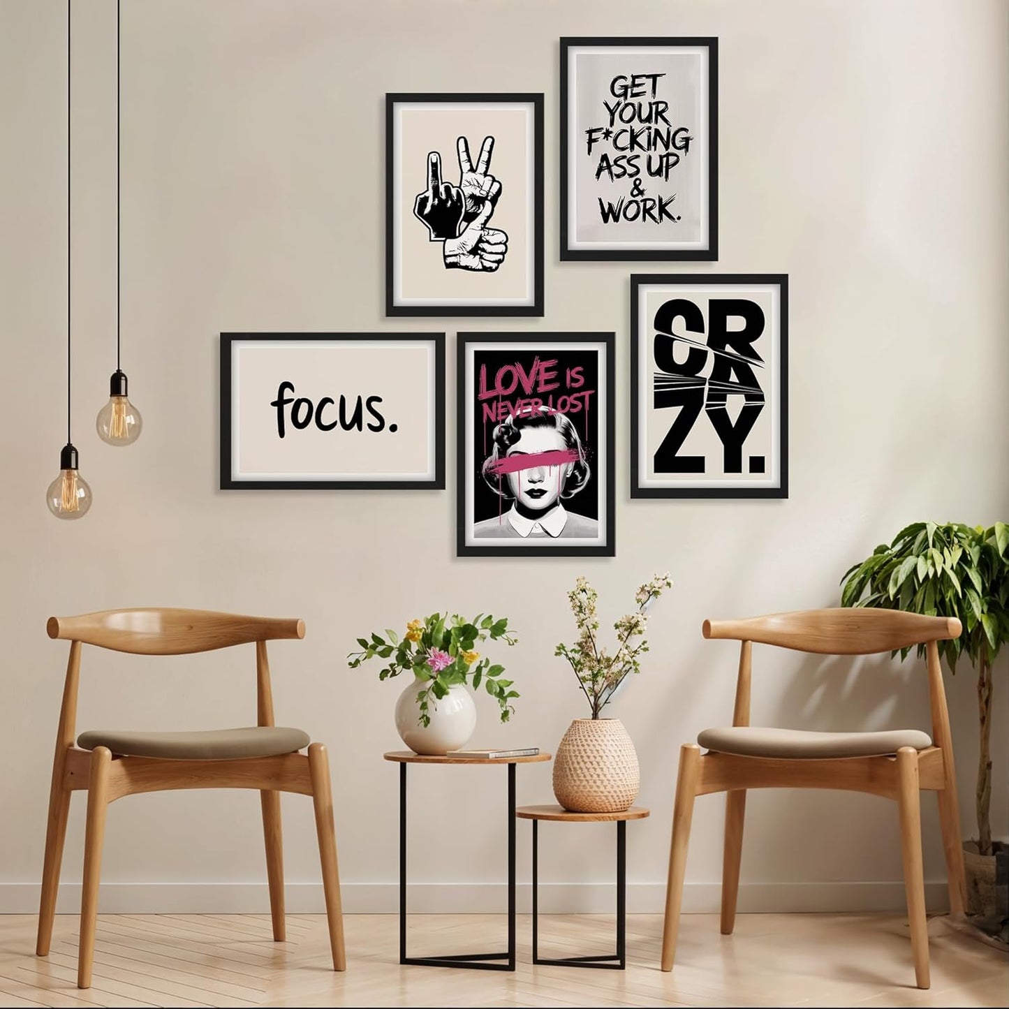 Bold Attitude Wall Art Set
