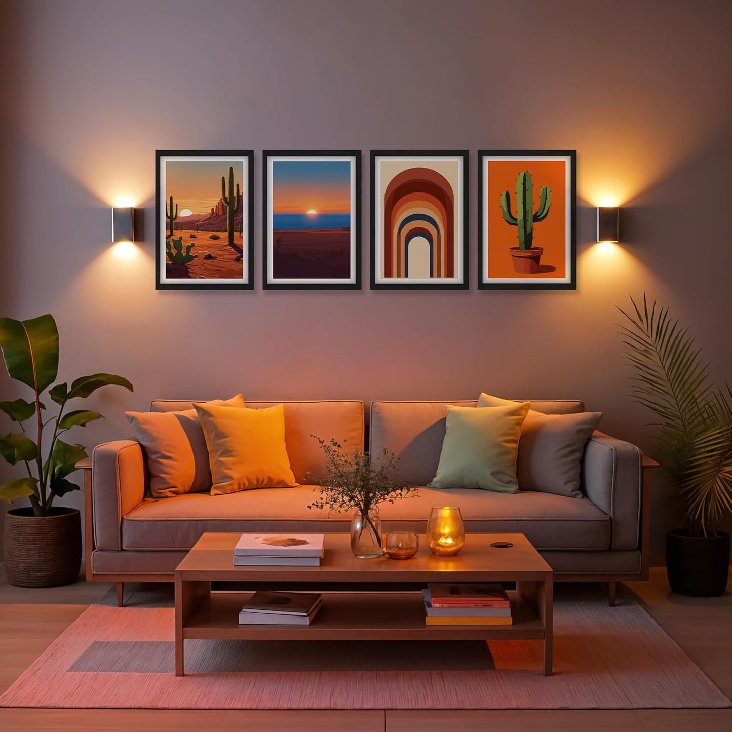 Desert Vibes Set Wall Frame Set