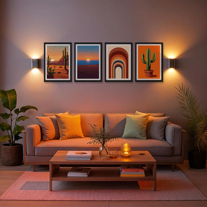 Desert Vibes Set Wall Frame Set