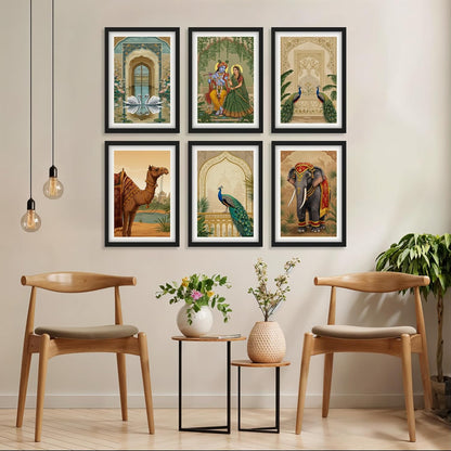 Rajasthan Heritage Gallery Wall Frames