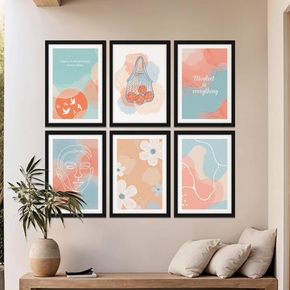 Pastel Serenity Wall Art Set