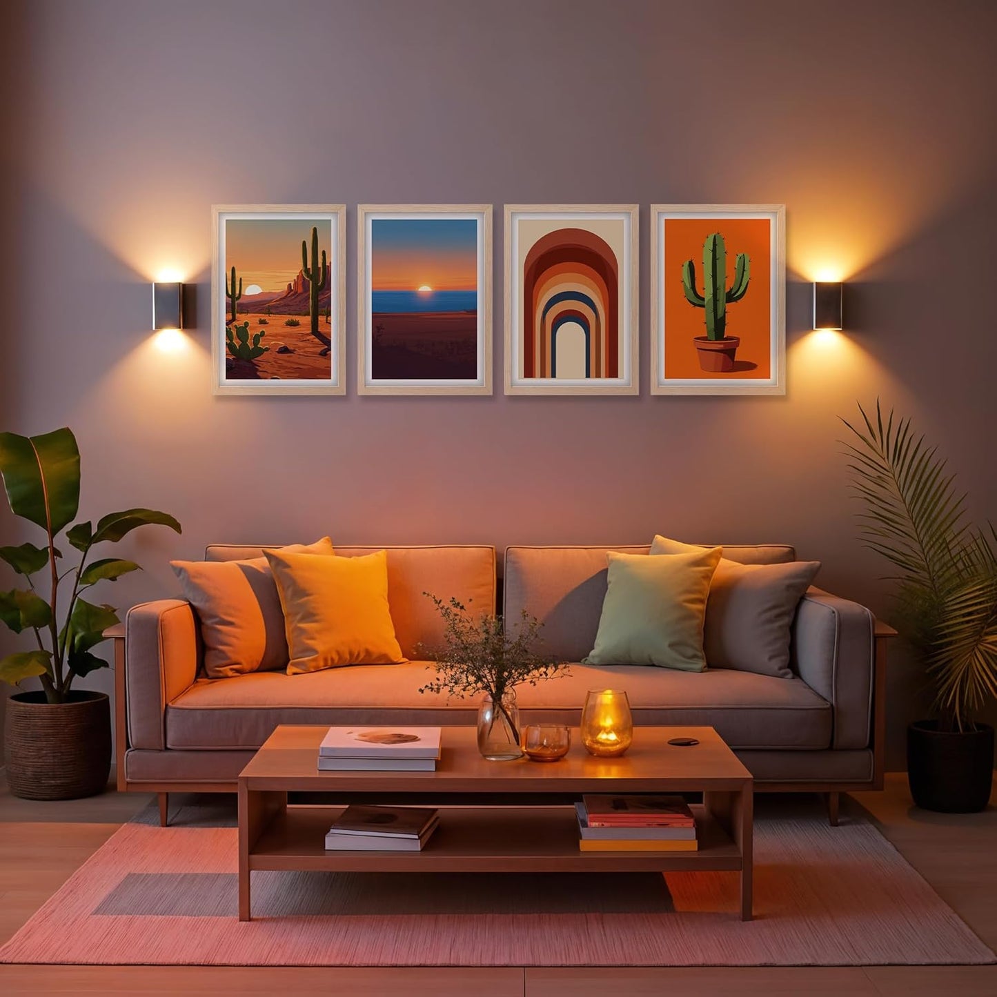 Desert Vibes Set Wall Frame Set