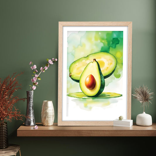 Avocado Bloom Wall Frame