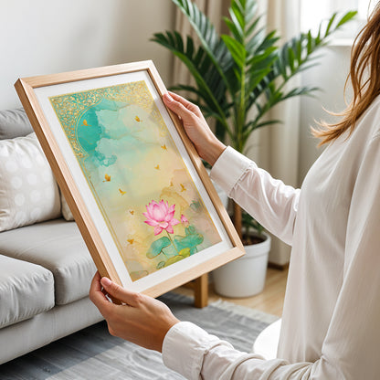 Lotus Harmony Wall Art