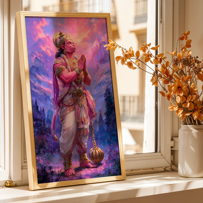 Bhakt Hanuman Wall Frame