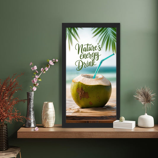 Coconut Drink Wall Art