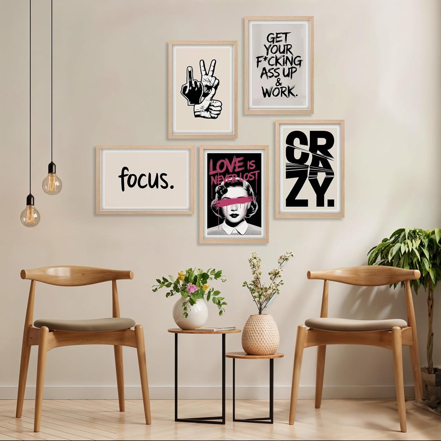 Bold Attitude Wall Art Set