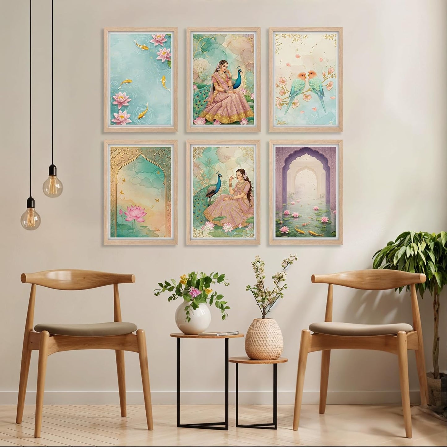 Lotus Serenity Set Wall Frame