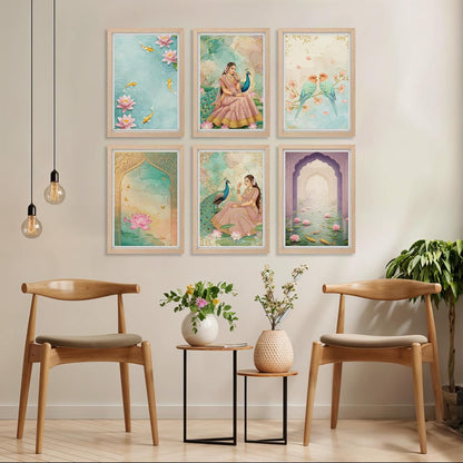 Lotus Serenity Set Wall Frame