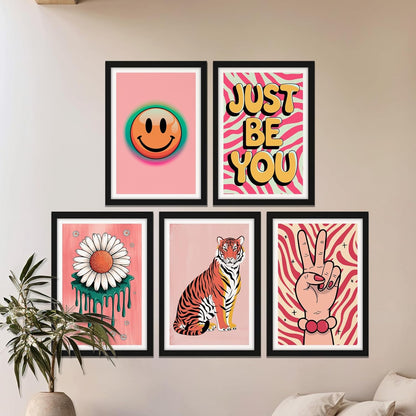 Vibrant Pop Wall Art Set
