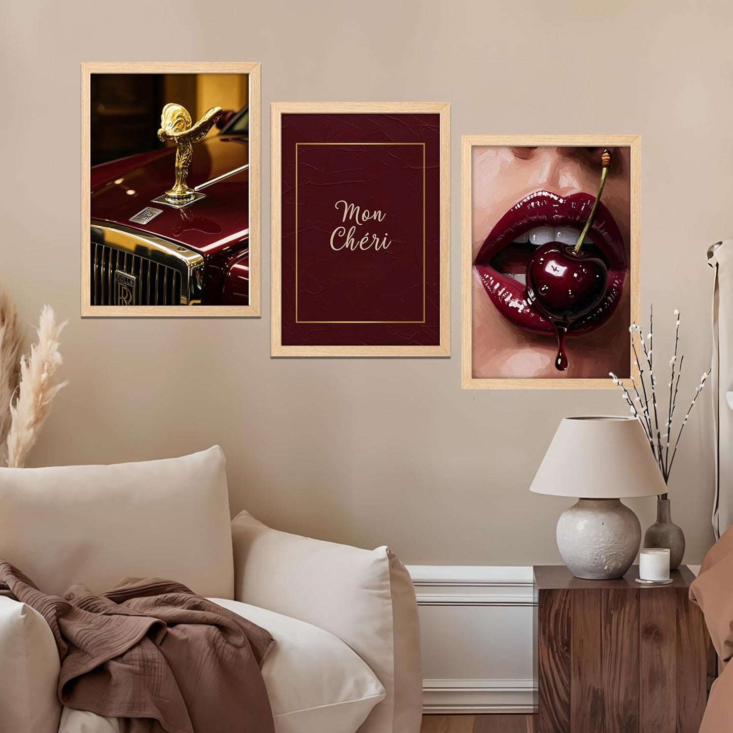 Luxury Glam Art Trio
