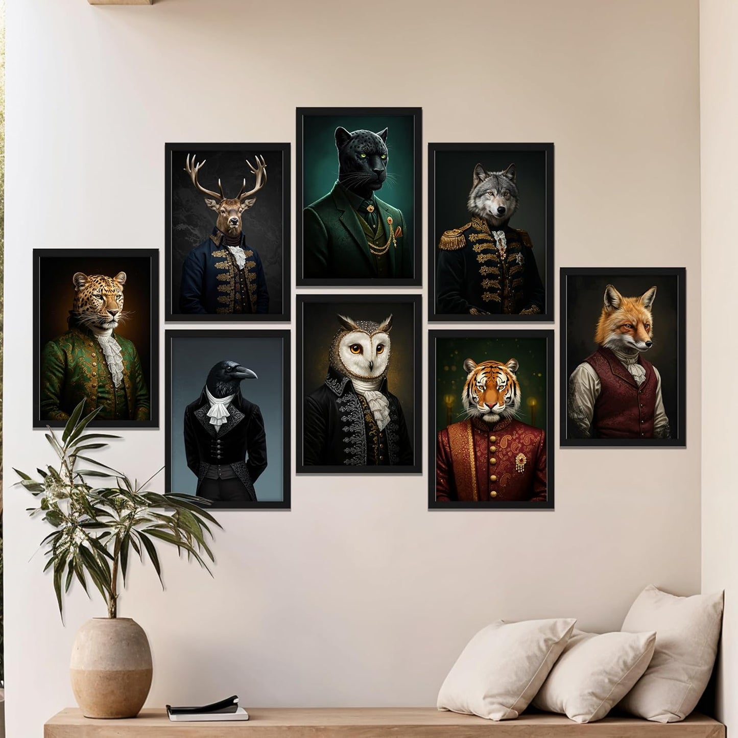Regal Animals Wall Art Set