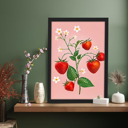 Berry Bloom Wall Frame