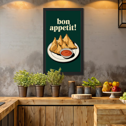 Samosa Snack Wall Art