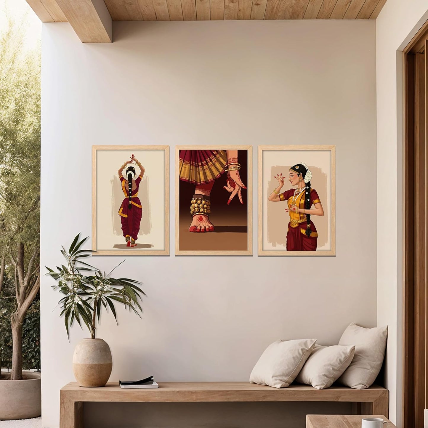 Classical Dance Trio Wall Frames