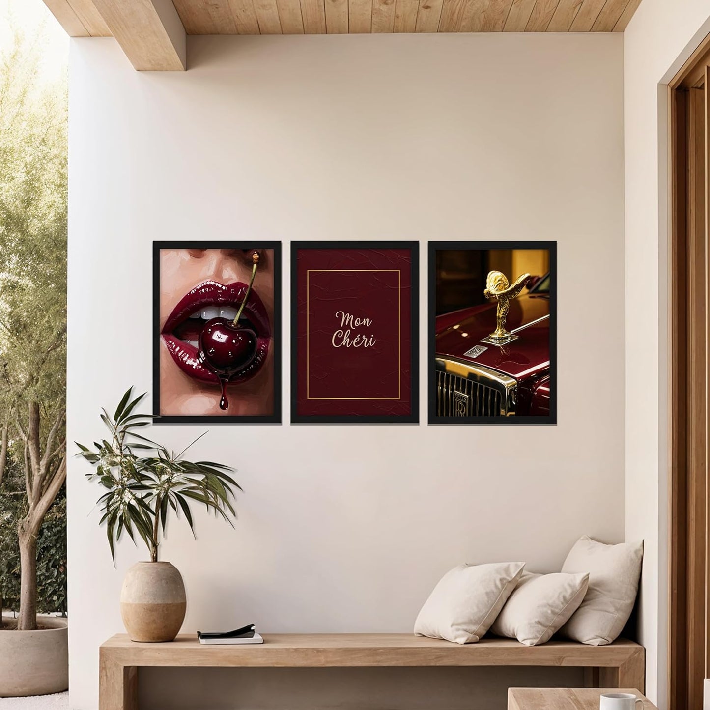 Luxury Glam Art Trio