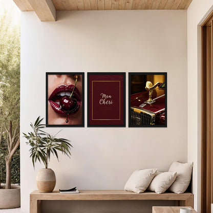 Luxury Glam Art Trio
