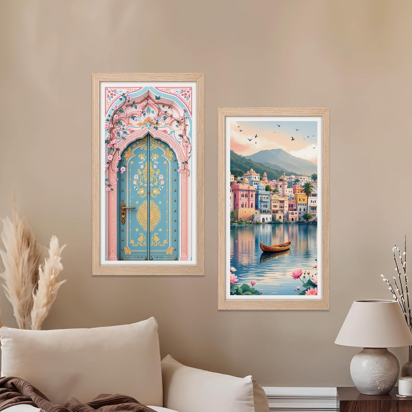 Indian Cityscapes Wall Frames