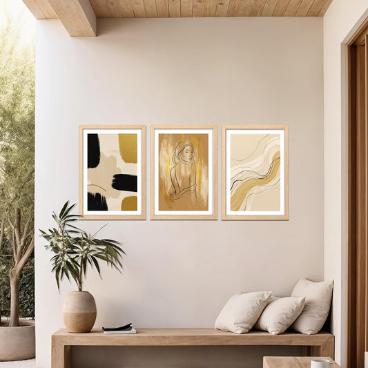 Golden Minimal Muse Set