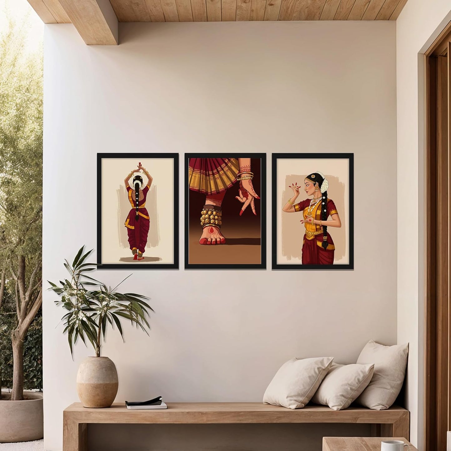 Classical Dance Trio Wall Frames