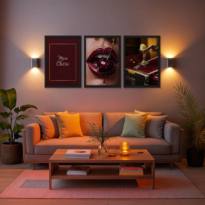 Luxury Glam Art Trio