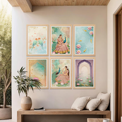 Lotus Serenity Set Wall Frame